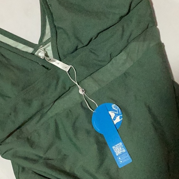 Women's Slimming One Piece Swimsuits Tummy Control Olive Bathing Suit NWT Size M - Picture 3 of 3